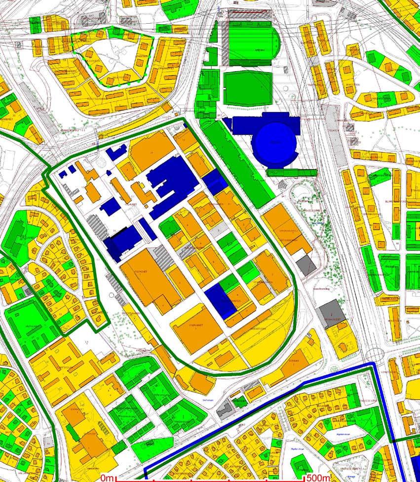 Slakthusområdet Den 31 januari 1912 invigde kungen Stockholms första offentliga slakthus, uppfört i Enskede och ritat av Gustaf Wickman.