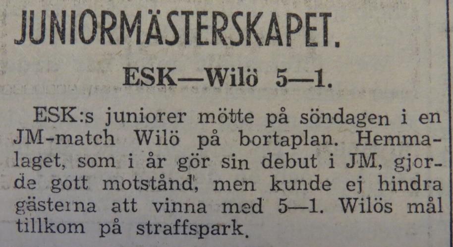 Juniorlaget 1946 Upplands fotbollsförbund hade det här året särskilt propagerat för att föreningarna skulle delta i seriespel med juniorlag.