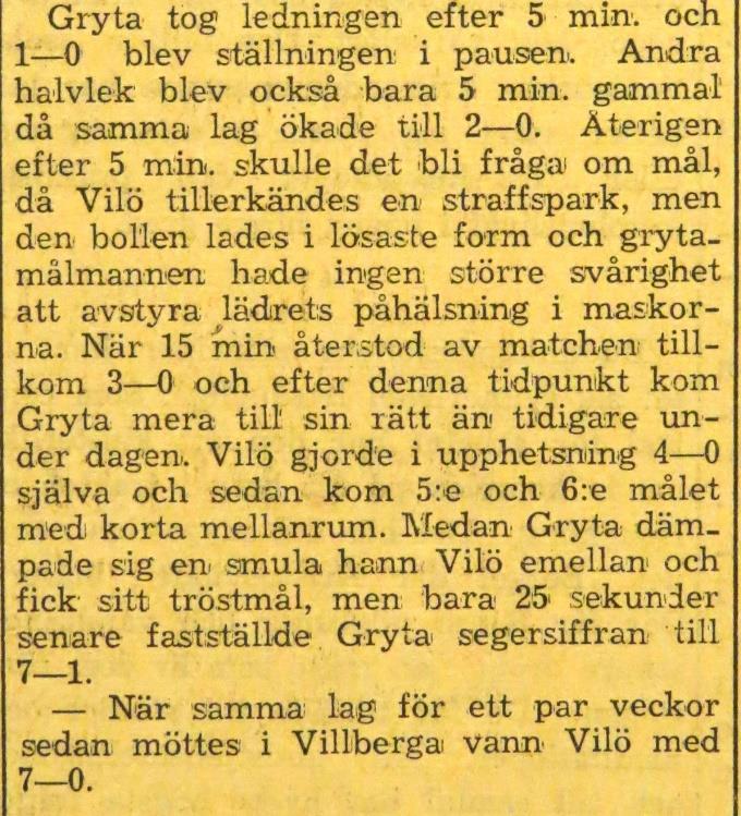 Man spelade 7 träningsmatcher och dessutom anordnades en särskild genomgång vid Råby, fredagen den 11 juli 1947 klockan 19:30.
