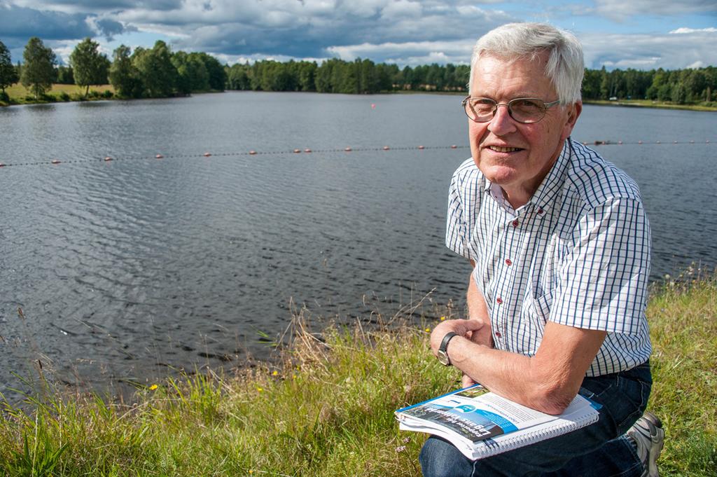 FISKEVATTENÄGARE TIDIGT MED I LAGANS VATTENRÅD Vattenråden ger oss inflytande Det var många som inte förstod vad jag pratade om när jag började agitera för att fiskevattenägarna skulle engagera sig i