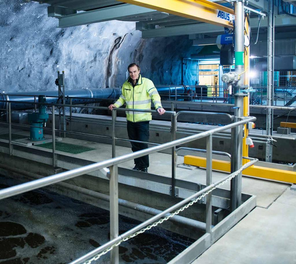 Grundidén är att arbeta vidare med den reningsprocess vi har i dag och utveckla och komplettera den med beprövad och ny teknik i en ny konfiguration.