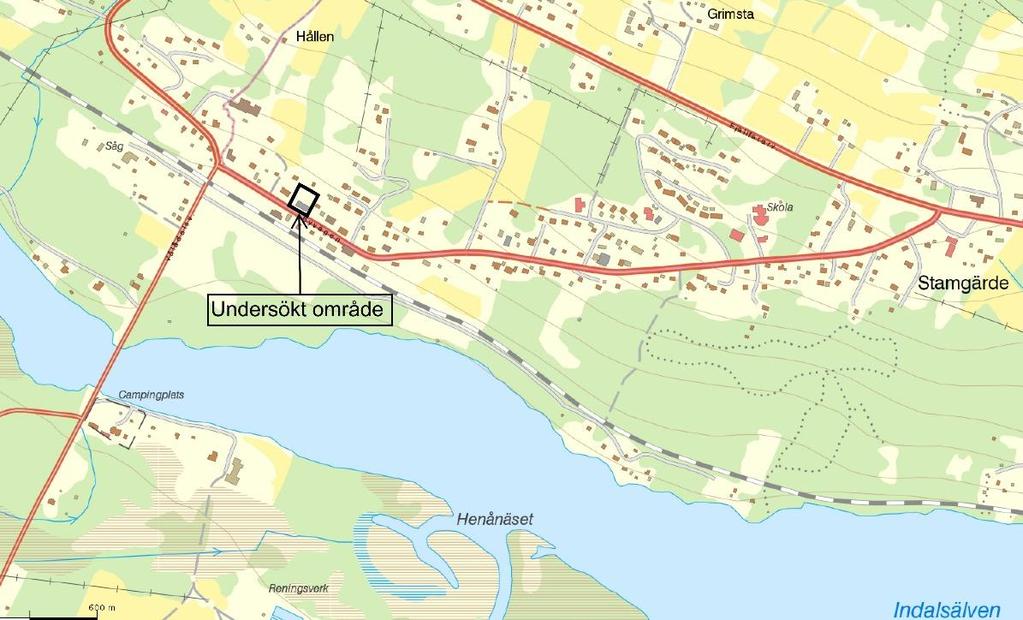 1 Uppdrag och syfte På uppdrag av Åre kommun har Sweco Civil AB utfört en översiktlig geoteknisk undersökning inför exploatering av fastigheten Stamgärde 2:88 i Undersåker, Åre kommun.