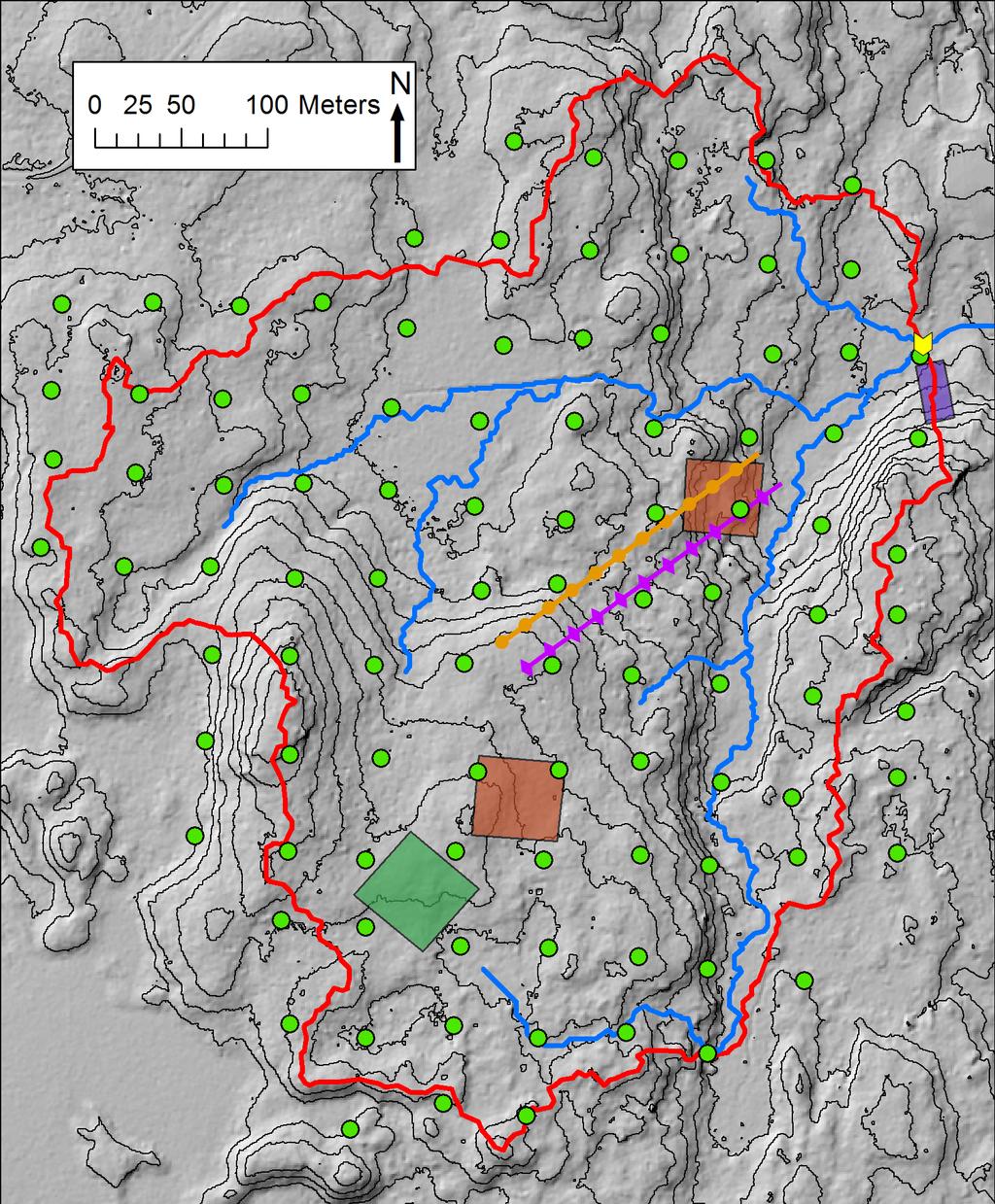 6.2 Aneboda - SE-14 IM-området i Aneboda är ett 0,2 km 2 stort avrinningsområde mitt på Sydsvenska höglandet.