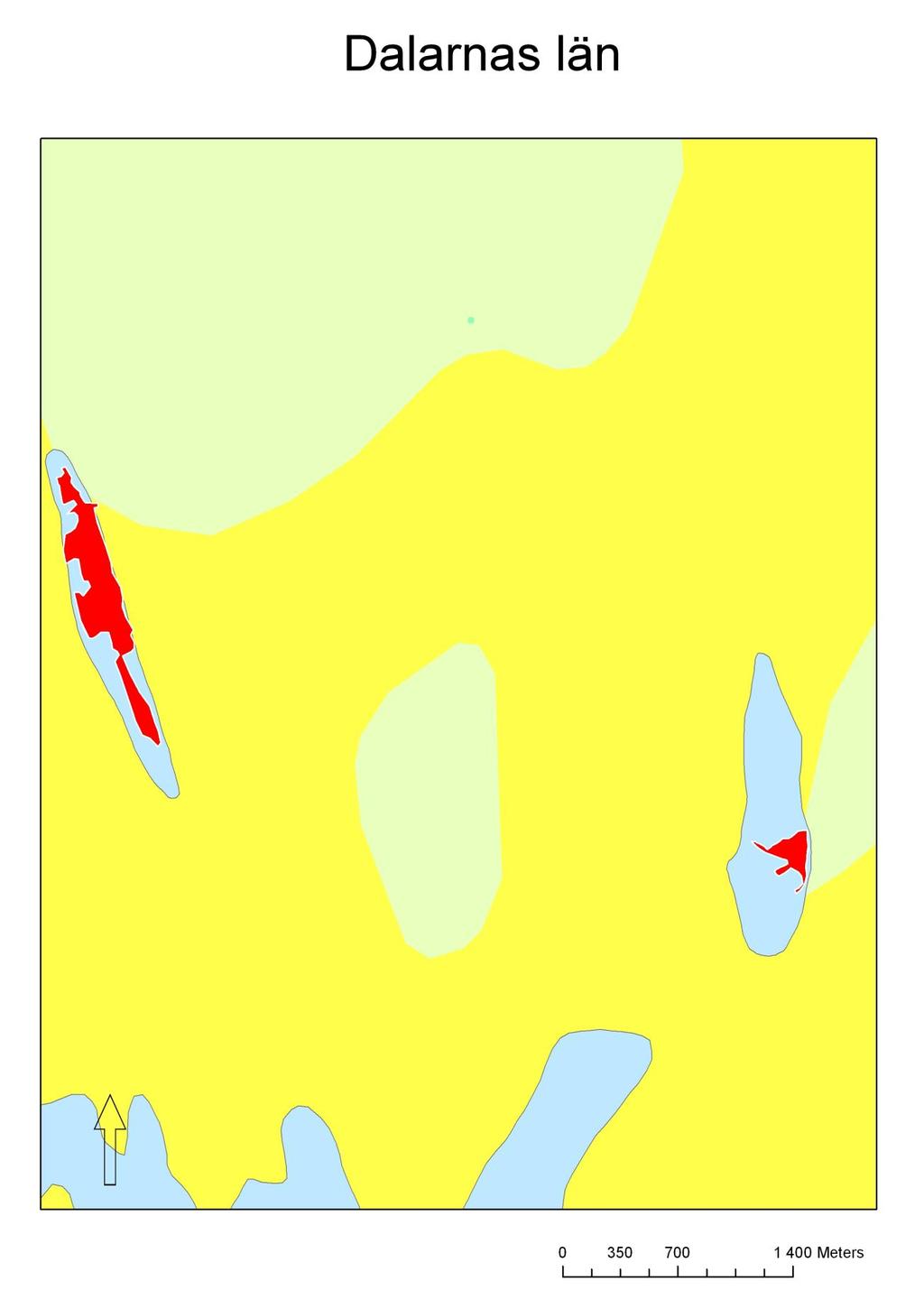 Våtmarksinventering (VMI) Vulkanit (Sur vulkanisk bergart) Rikkärr Ca-halt i morän: Låg, Medel, Hög 23 0 5 1 km