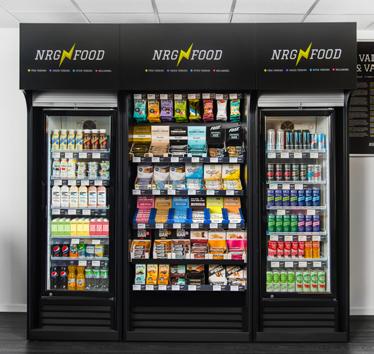 NRGFOOD -EN DEL AV PRIVAB HYLLOR OCH KYLAR SKYLTMATERIAL VILL