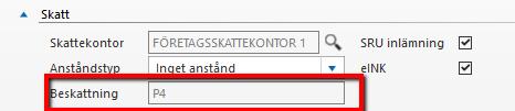 Perioden som du ser här tittar mot hur slutdatumet ser ut under Administrera År på senast upplagda året. Sen ska du välja om det är en SRU inlämning och/eller en Elektronisk inlämning som gäller. OBS!