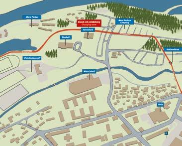 24 Informationskarta Mora Ultravasan/Vasastafetten/ Vasakvartetten 7 1. MÅL/FINISH 2.
