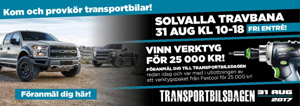 31 AUG KL 10-1 ÖVER 50 TRANSPORTBILSMODELLER FINNS PÅ PLATS FÖR