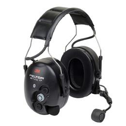 Med Peltor WS ProTac XP Flex kan man ansluta sig till en Tetraradio via flexkabel eller via Bluetooth.