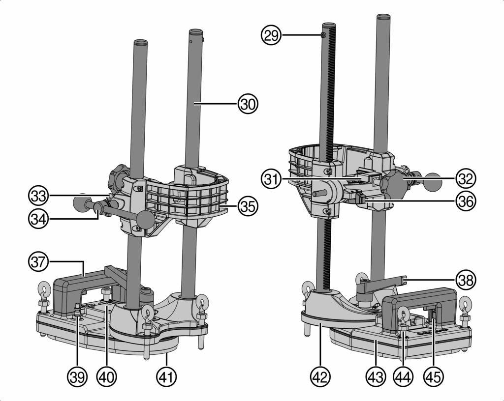 Manometer Vakuumtätning Adapterplatta 3.