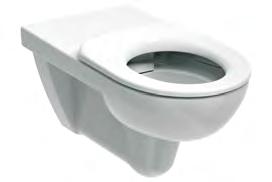 WC-stolen är behandlad med vår rengöringsvänliga glasyr Ifö Clean och godkänd enligt Nordisk kvalitetssäkring. max 95 min. 40 * max 50 min.