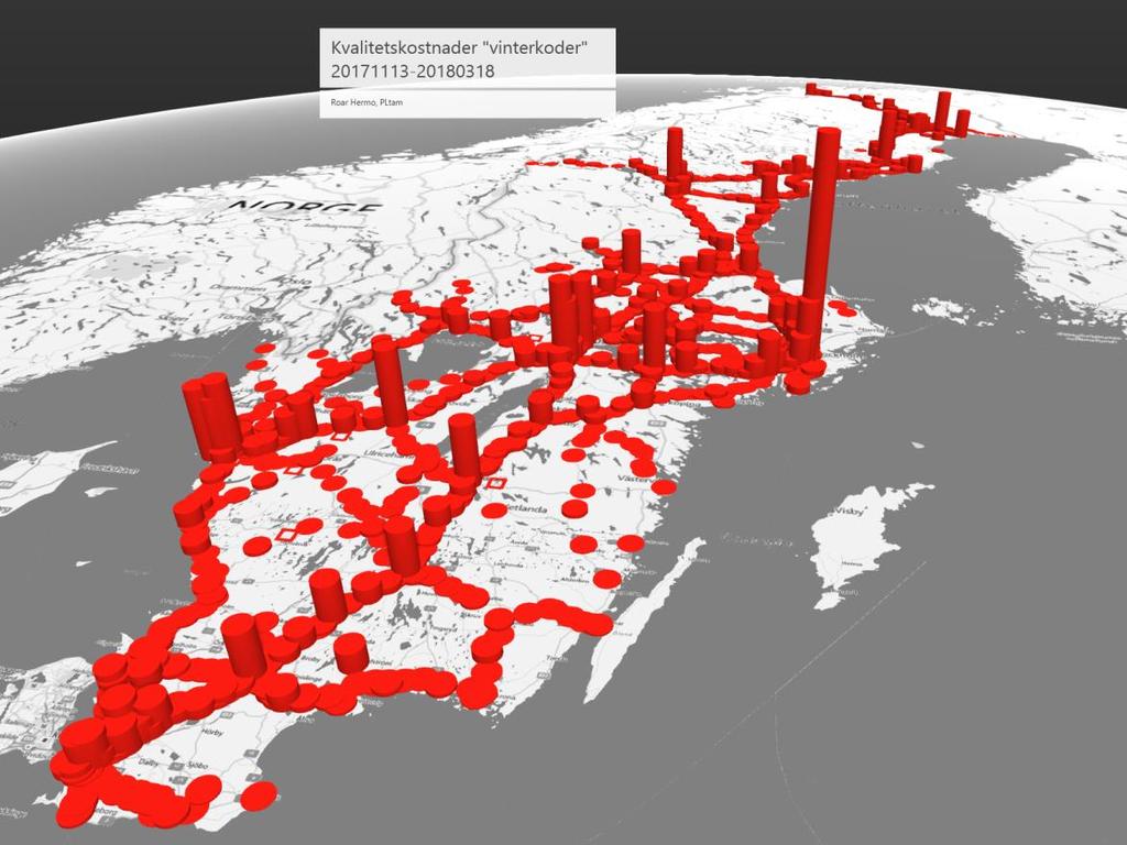 Nationella utvärderingar Trafikverket har utvärderat beredskapen och hur det operativa arbetet fungerade under snöovädret som inträffade veckorna 5 och 6 i region Nord.