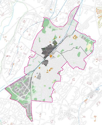 PÅGÅENDE OCH PLANERADE PROJEKT För närvarande pågår två större stadsbyggnadsprojekt i Spånga; en planerad upprustning av Spånga centrum samt ett stadsutvecklingsprojekt i Bromstens industriområde.