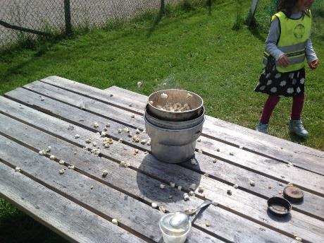 Vårfest: Avslutning tillsammans med barn och vårdnadshavare.