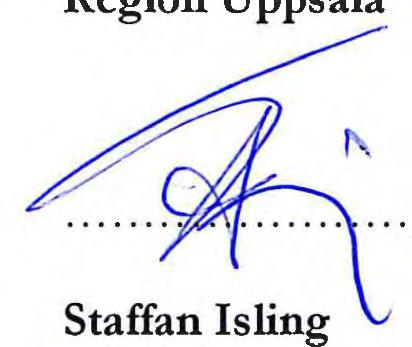 Region Uppsala Staffan lsling regiondirektör ~ il :,.1 r~ 1.1:-:.. t>'.