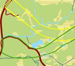 På nyare kartor indikerade namn som Vintervägsmyran, Blästbäcken, Tröskriset och Tröskhålet att det skulle kunna finnas