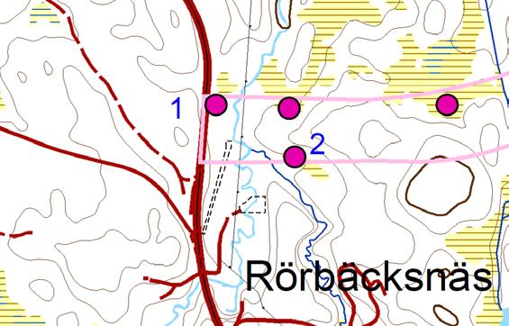Bilaga 1 Fältanteckningar och provtagningsprotokoll Rörbäcksnäs 2016-10-11 Philip Buckland, Samuel Ericson, Mattias Sjölander från MAL, Umeå Greger Bennström från Dalaranas museum.