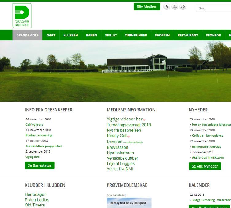 på deras greenfee.