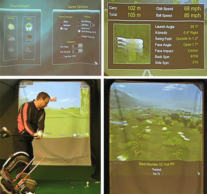 En rond i Golfsimulatorn? Det är kanske lite kallt ute och då passar det ju bra att ha några banor att välja på inne i värmen! Få klubbar har en bättre golfsimulator att erbjuda.