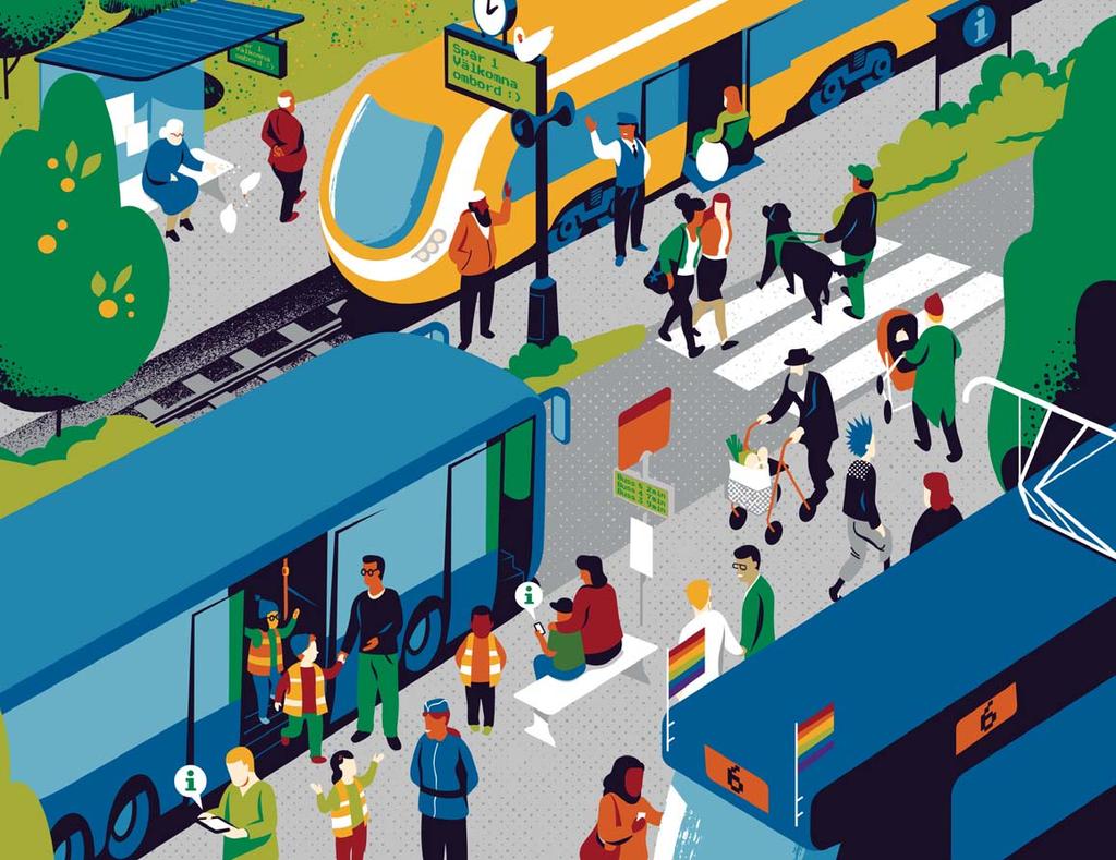 Strategi för kollektivtrafik på jämlika villkor - med