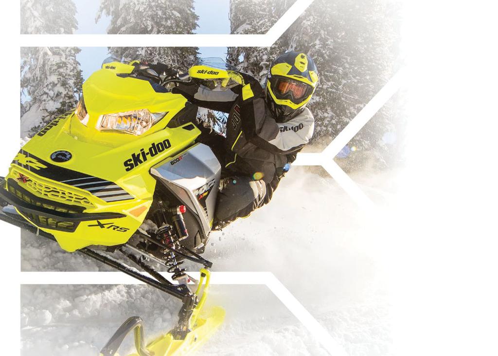 TRAIL 2019 MXZ REV Gen4-PLATTFORM + ROTAX 850 E-TEC-MOTOR Vi har konstruerat skotern utifrån dina behov så