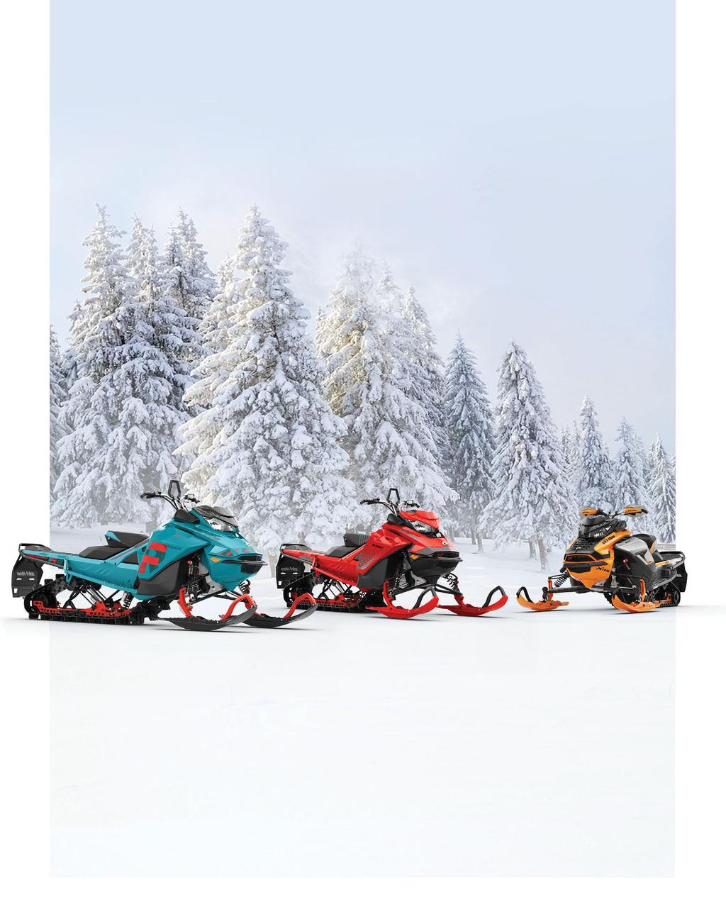 BLI DEN FÖRSTA ATT UPPLEVA KÄNSLAN Våren är den absolut bästa tiden att köpa en Ski-Doo-snöskoter.
