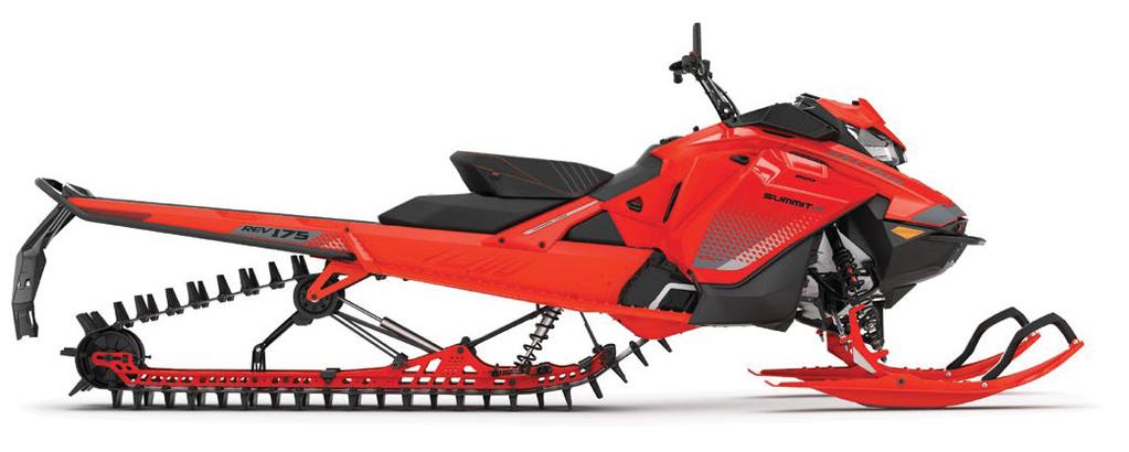 motoralternativ RAS 3-framfjädring Fotsteg med stora öppningar Octane Blue/Svart (850 E-TEC) Svart (600R E-TEC) TA DIN SUMMIT TILL EN