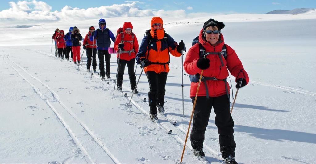 UT & NJUT TANTER PÅ TUR Start: På STF Grövelsjön Fjällstation dag 1 18.30 med gemensam middag.