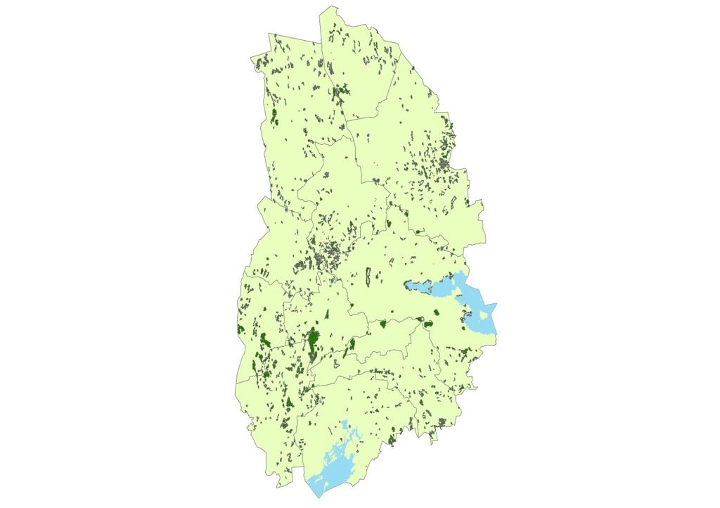 Även om en stor andel av våtmarkerna är påverkade av mänskliga ingrepp som dikning, anslutande hyggen, och olika typer av vägar i eller i anslutning till våtmarken, fyller de en viktig funktion för