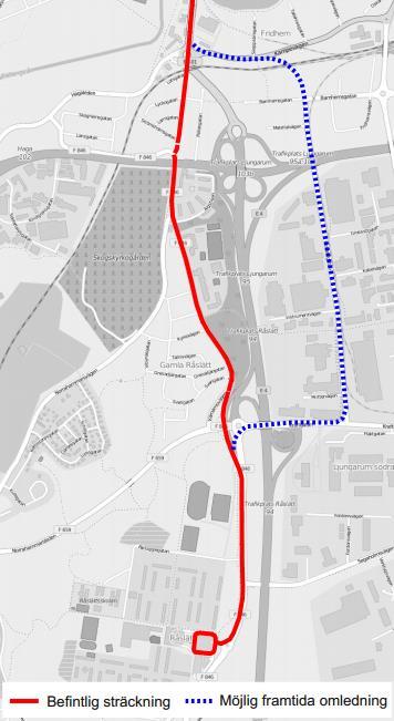 19 att den utformas på ett trafiksäkert sätt och att den möjliggör god framkomlighet för cyklister utan att busstrafiken drabbas negativt.