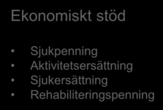 Vad kan vi ge för stöd till individen inom ramen för vårt