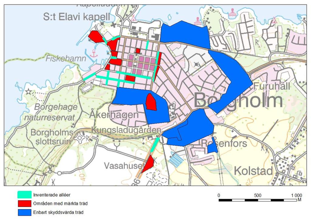 Uppdrag Ecocom AB har fått i uppdrag av Borgholms kommun att inventera skyddsvärda träd samt arbeta fram en trädvårdsplan för Borgholms stad under 2016.