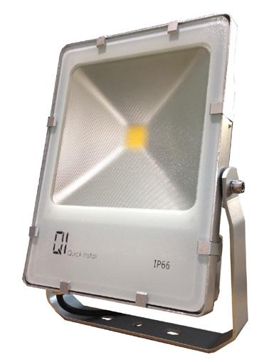 Väggbelysning Qi LED Strålkastare Stillren strålkastare i tre stolekar 24W, 48W och 72 W