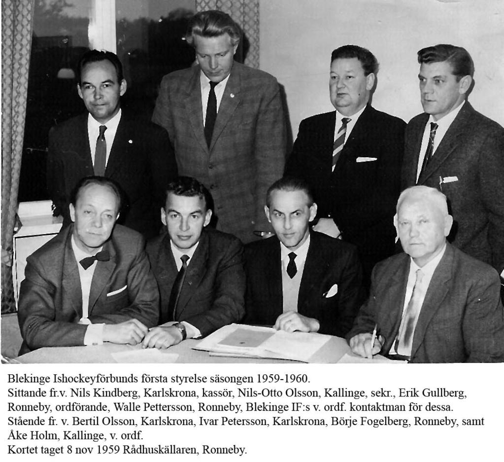 Ordförandena genom åren Herbert Johnsson 1947-50 Erik Gullberg 1951-66 Nils-Otto Olsson 1966-97 Stefan Frisell 1997-