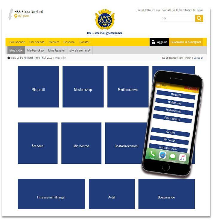 LOGGA IN PÅ MITT HSB Det här hittar du på Mitt HSB: Fakta om din bostad Kommande aviseringar, OCR nummer Ditt digitala