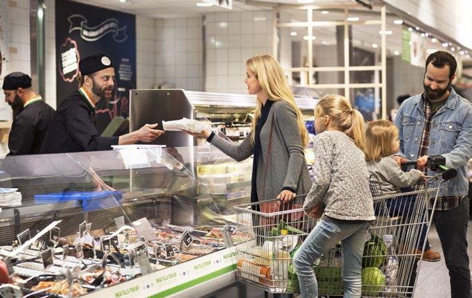 Kunderbjudande 17 En butik för alla Vi har etablerat en tydlig strategi för att skapa en bra upplevelse på plats i butiken som är gemensam för alla tre formaten.