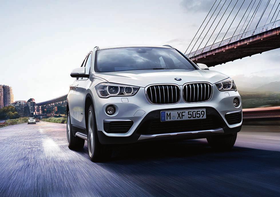 sittpositionen i nya BMW X ger högsta tänkbara komfort