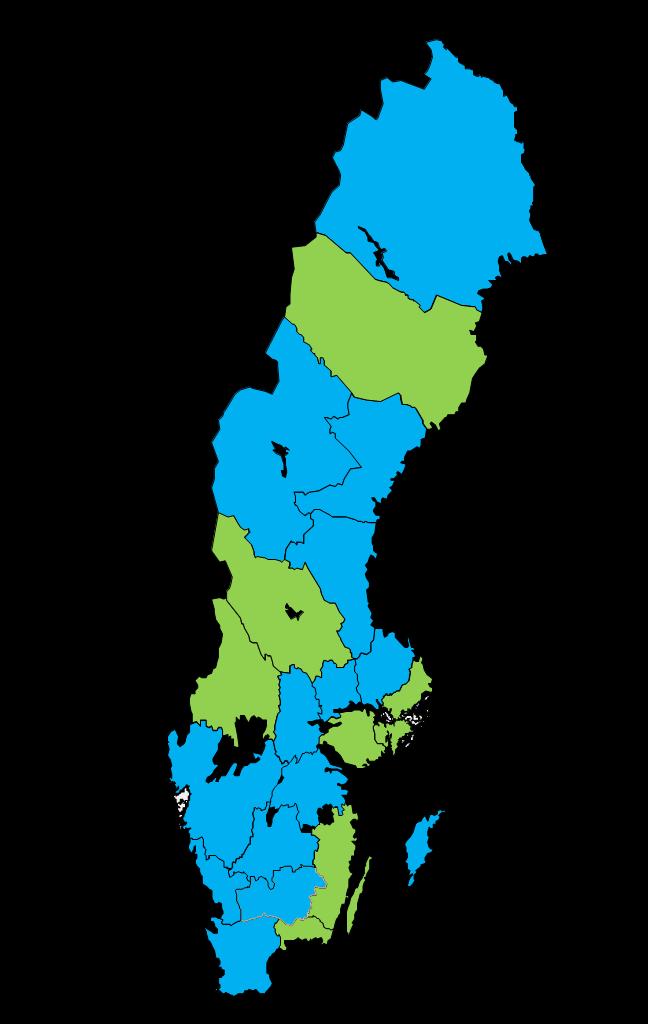 Bilaga LS 33 B Sommaren 2015 tillsatte regeringen en kommitté med uppdraget att, med ansvarskommitténs betänkande som utgångspunkt, komma med förslag till en ny regional indelning av Sverige som