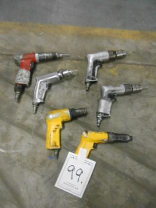 6 pneumatiska verktyg