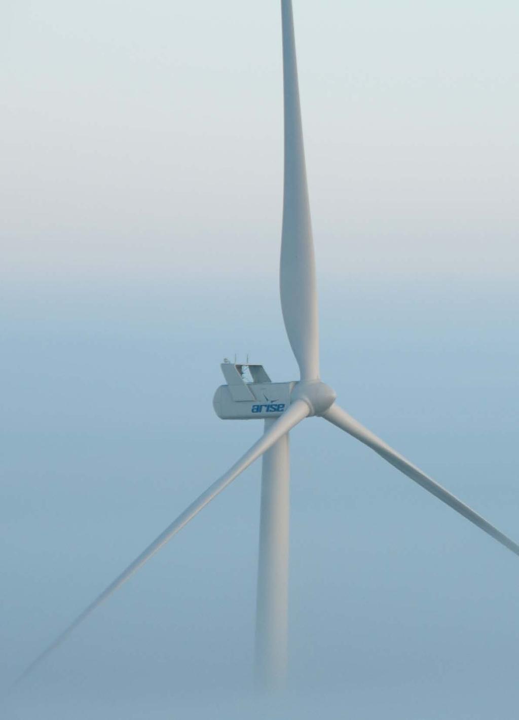 8 PORTFÖLJÖVERSIKT Arise portföljöversikt Egen vindkraftdrift Vindkraftparker under förvaltning 1. OXHULT, LAHOLMS KOMMUN Verktyp: Vestas V90 Antal: 12 Årlig produktion: 56,8 GWh Driftsatt år: 2009 6.