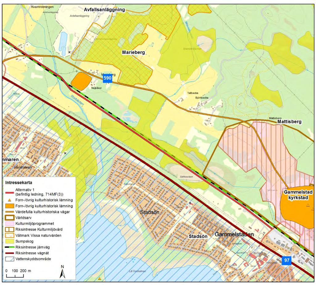 Verksamheten innebär att befintlig ledning kommer att fortsätta att användas som idag. Påverkan på fågel blir därför likvärdig med dagens situation och konsekvenserna bedöms som små. 6.