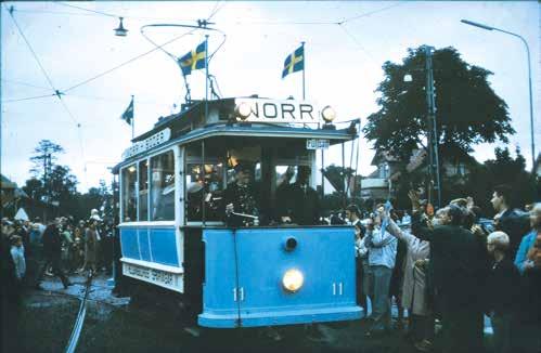 Samma sommar flyttade jag med mina föräldrar till Göteborg, som höll på att bli landets spårvägshuvudstad.