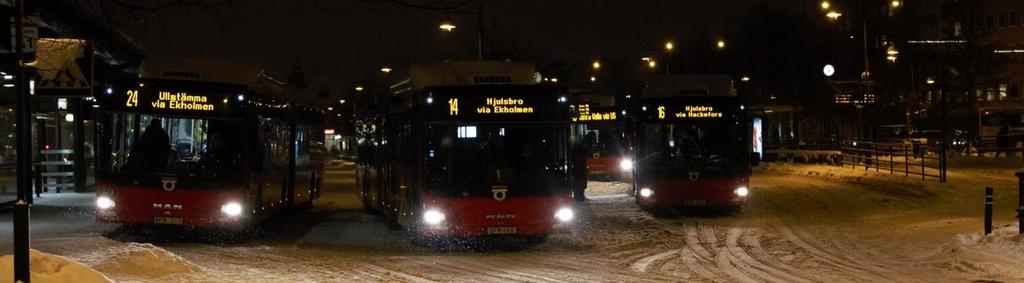 Stadstrafik Trafik i de tre största städerna Linköping, Norrköping och