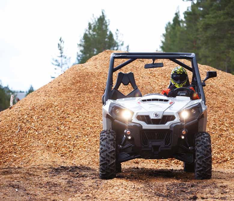Can-am CommandEr 8 Underhållande liten bil Att blanda nytta med nöje är lite av Commanders specialitet.