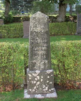 Spridningen är dock stor och omfattar gravvårdar från 1885 till 2005.