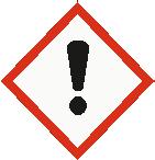 SDB-Nr: 506761 V002.3 Loct SG Prec 12x5g Sidan 2 / 14 Faropiktogram: Signalord: Faroangivelse: Ytterligare uppgifter Varning H315 Irriterar huden. H319 Orsakar allvarlig ögonirritation.