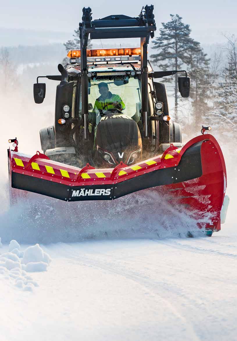 Plogen är även utrustad med fjädrande skärhållare och har en positivt skärande vinkel på 35 grader