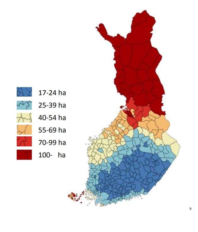 Areal Skogsfastighetens areal bör vara tillräckligt stor för att berättiga till skogsgåvoavdrag.