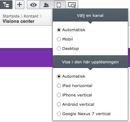 Spara automatiskt När du har gjort ändringar på en sida som inte än är publicerade visas en autosparad version som är tidsdaterad.