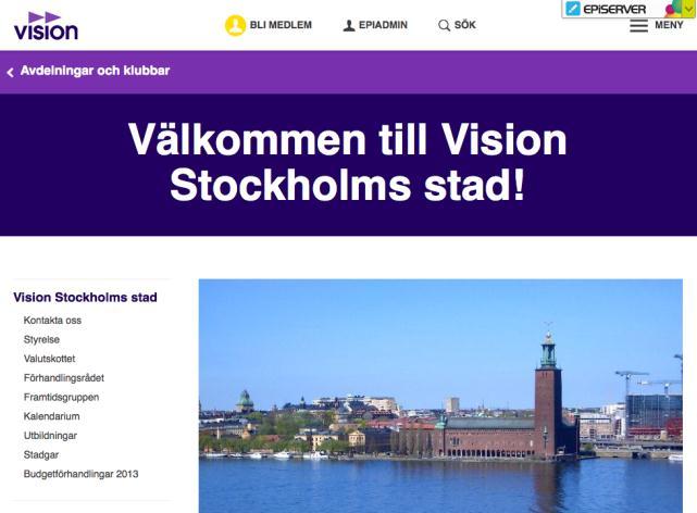 på EPiServerloggan uppe till höger.